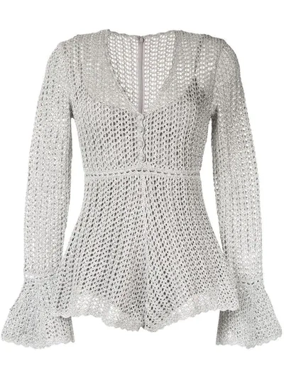 Shop Alice Mccall 'magic' Playsuit In Silver