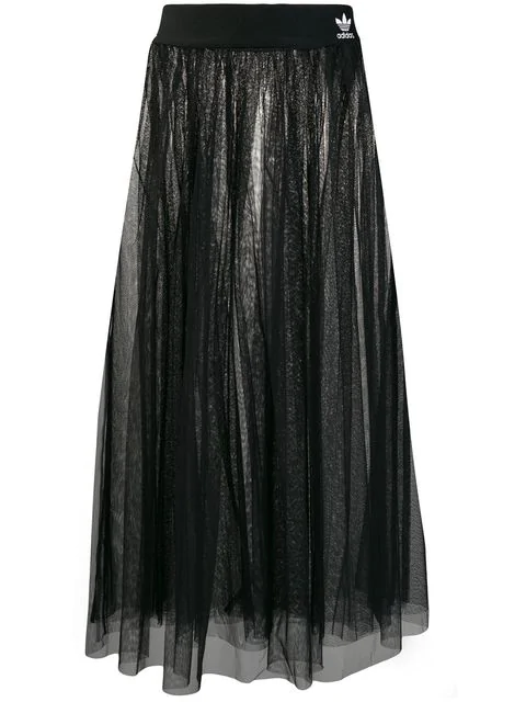 black tulle skirt adidas