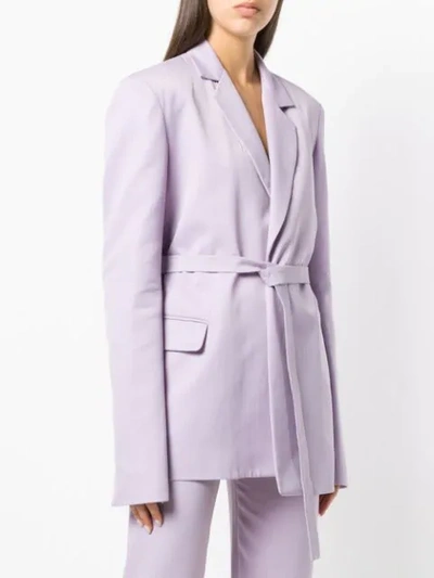 Shop House Of Holland Tailored Blazer In Pink