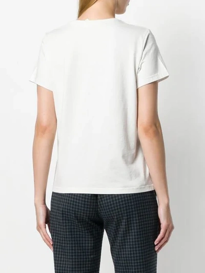 Shop Marc Jacobs Crystal-embellished Love T-shirt In 197 Ivoryred
