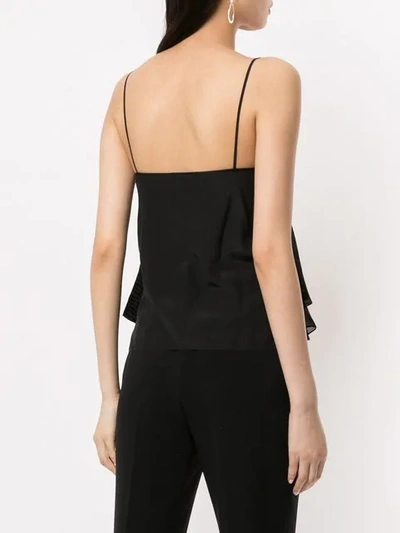 Shop Nina Ricci Sequined Camisole Top In Black