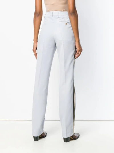 Calvin Klein 205w39nyc Stripe Trousers In Blue