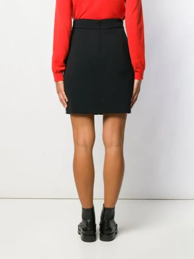 Shop Fausto Puglisi Dotted Fitted Skirt