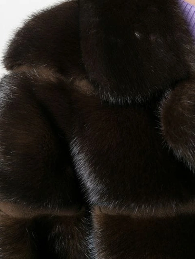 Shop Simonetta Ravizza Mink Fur Coat In 502z