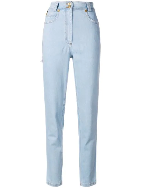 versace high waisted jeans