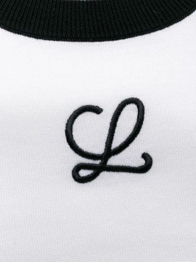 Shop Loewe L Knit Jumper In White