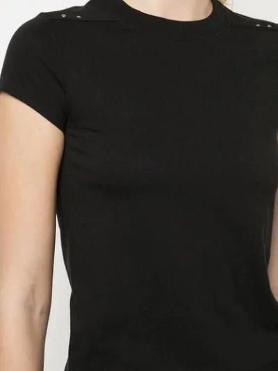 Shop Rick Owens Micro Shoulder Studs T In Black