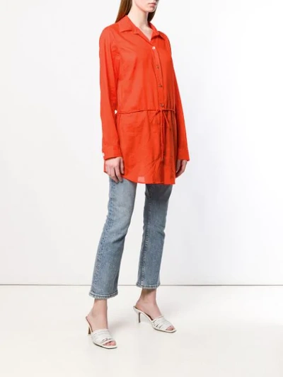 Shop Tory Burch Brigette Beach Tunic In Orange