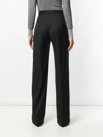 Shop Styland Straight Tailored Trousers In Black
