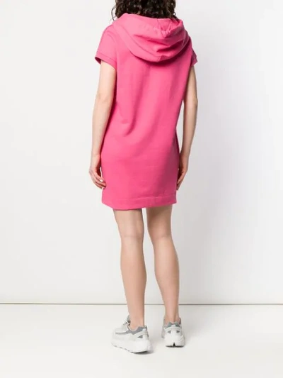 Shop Love Moschino Sweater Dress In Pink