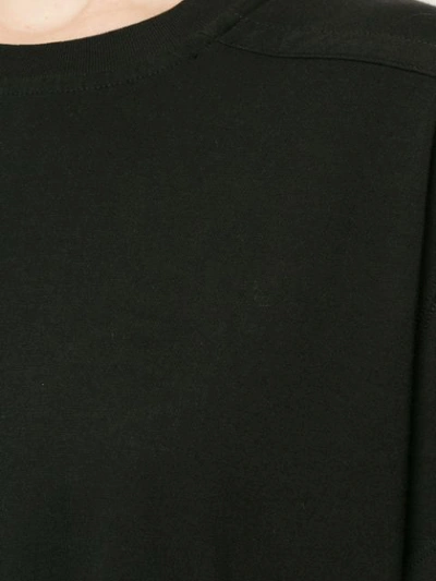 Shop Rick Owens Loose Rivet T-shirt - Black