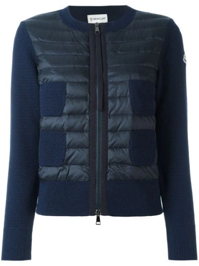 Shop Moncler Multi Pocket Jacket In Blue