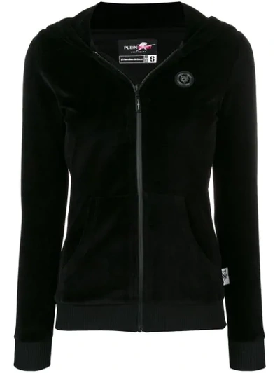 Shop Plein Sport Longsleeved Hoodies In Black