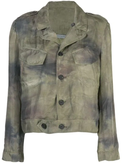 Shop Raquel Allegra Military Jacket In Ayc