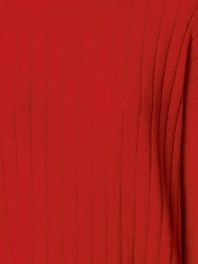 Shop Prada Long In Red