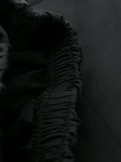 Shop Molly Goddard Knot Detail Dress In Black