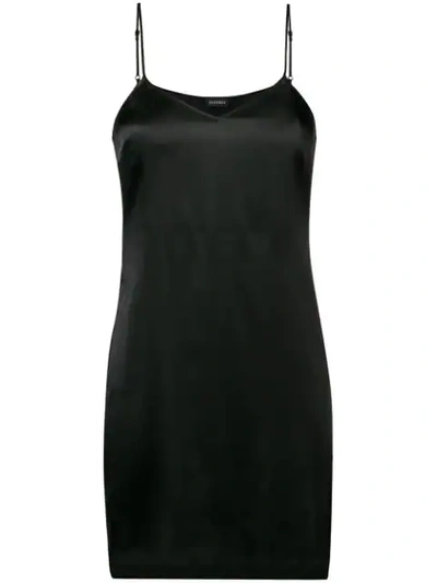 Shop La Perla Reward Slip Dress In Black