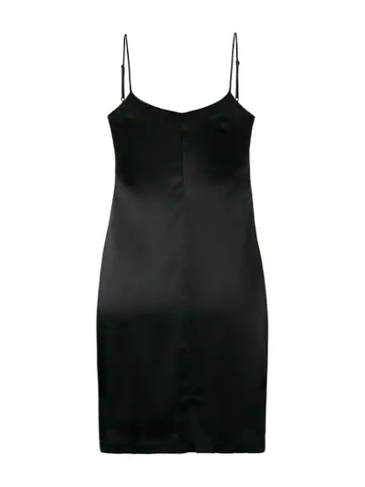 Shop La Perla Reward Slip Dress In Black
