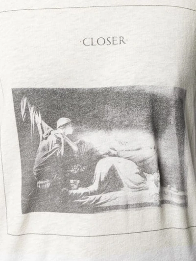 Shop R13 Closer T-shirt In White