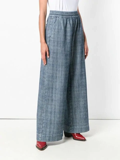 Shop Levi's Elasticated Waist Trousers In Blue