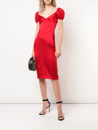 Shop Alexis Candiz Dress In Red