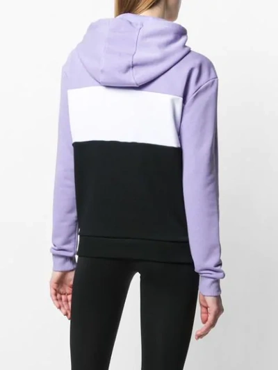 Shop Fila Logo Sweatshirt - Purple