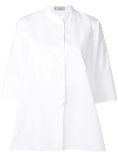 Shop Alberto Biani Oversized Shirt In White