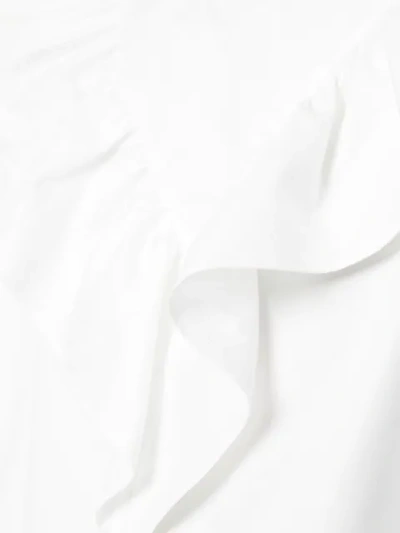 Shop Atlantique Ascoli Frill Detail Blouse In White