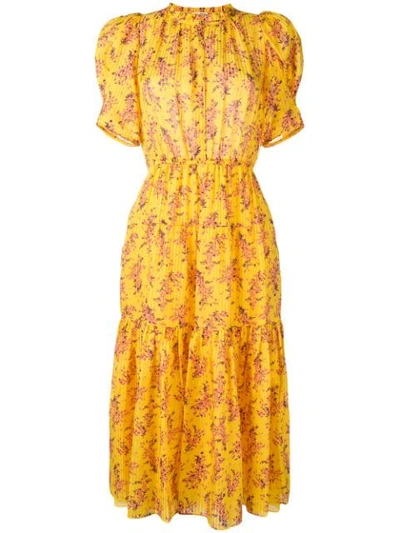 Shop Ulla Johnson Corrine Dress In Yellow