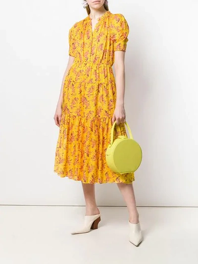 Shop Ulla Johnson Corrine Dress In Yellow