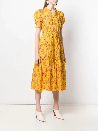 Shop Ulla Johnson Corrine Dress In Yellow