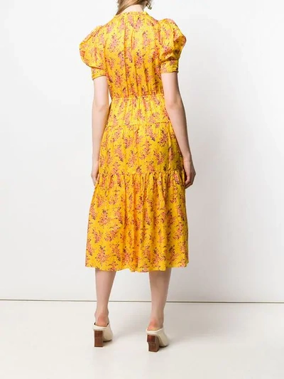 Shop Ulla Johnson Corrine Dress In Yellow
