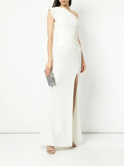 Shop Rachel Gilbert Sachi Gown  In Ivory