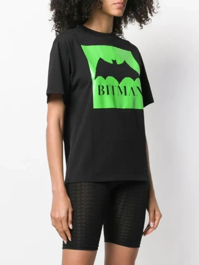 Shop Aries Batman Print T-shirt In Black