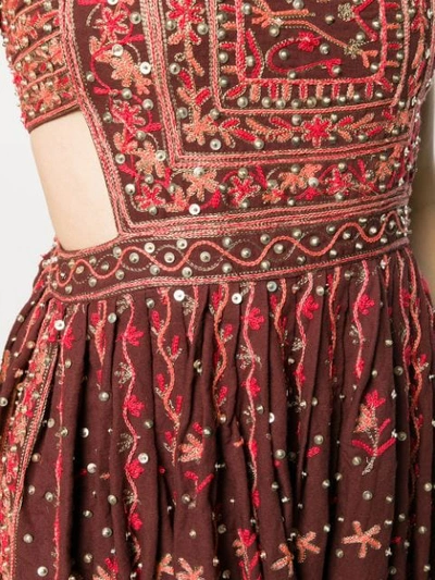 Shop Ulla Johnson Nasya Dress In Red