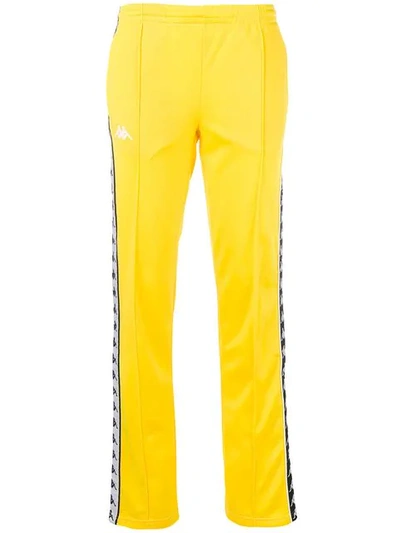 Kappa track pants shop yellow
