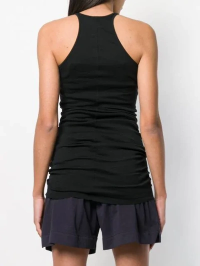 Shop Rick Owens Drkshdw Long Tank Tunic In Black