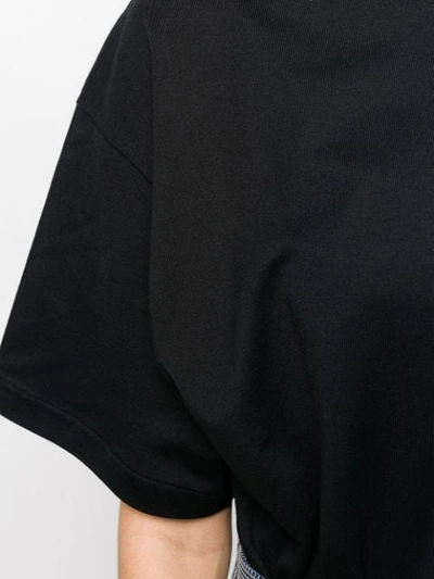 Shop Acne Studios Mock Neck T-shirt In Black