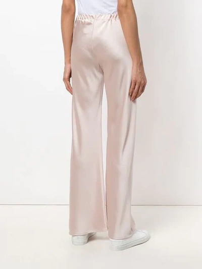 Shop Blanca Pull-on Wide-leg Trousers In Pink