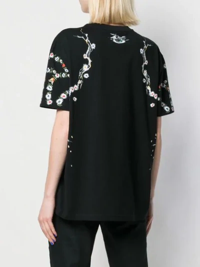 Shop Givenchy Embellished T-shirt In Black