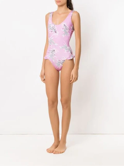 Shop Clube Bossa Printed Bardi Swimsuit In Pink