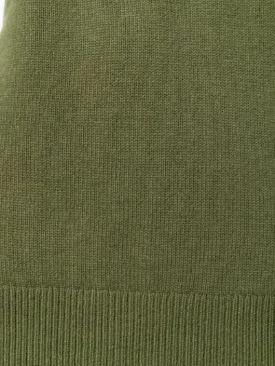 Shop Joseph Knit Sweater In Green
