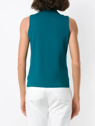 Shop Egrey Knitted Tank Top - Blue