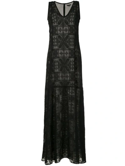 Shop Alcaçuz London Long Dress In Black