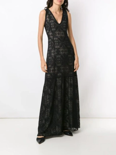 Shop Alcaçuz London Long Dress In Black