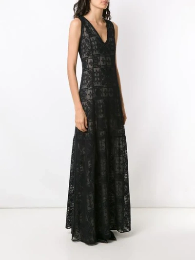 Shop Alcaçuz London Long Dress In Black