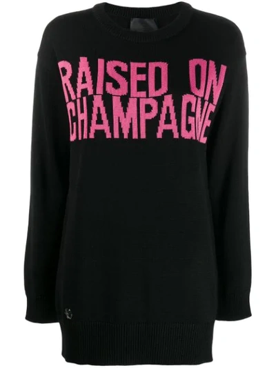 Philipp Plein Statement Jumper In Black