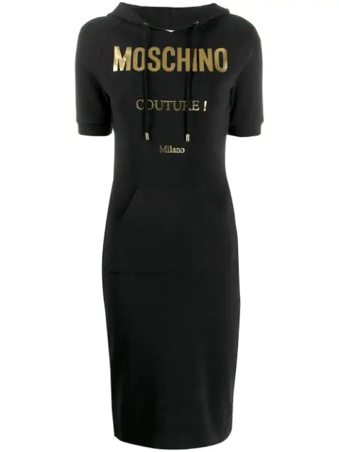 moschino hoodie dress