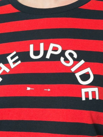 Shop The Upside Striped T In Red