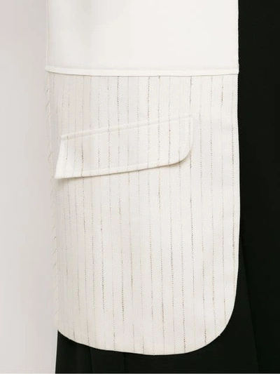 Shop Mara Mac Long Waistcoat In White